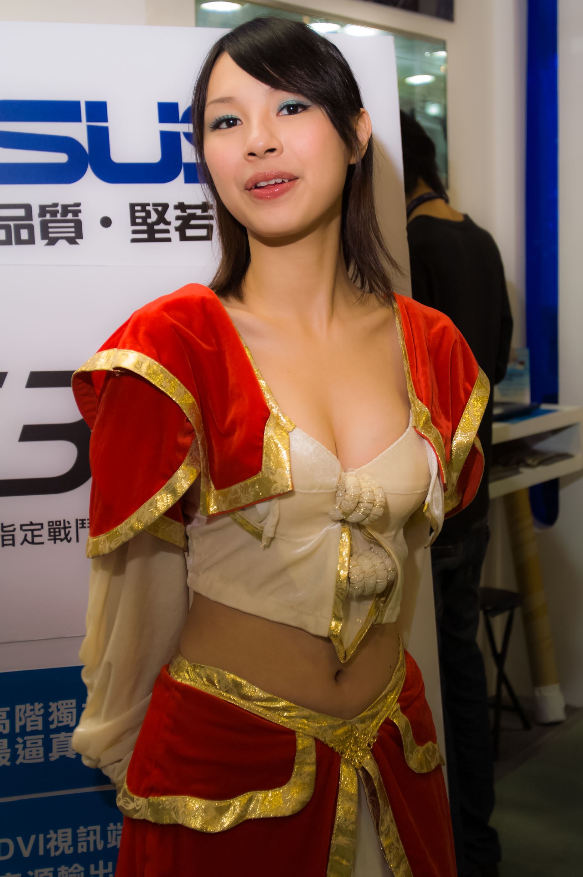 2007 Taipei spring computer show show girl